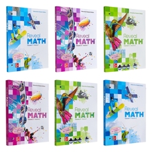 美国中学数学教材 Reveal Math Course 1 - 3  Interactive Student Edition 展示数学课程互动第一至三册 麦格劳希尔 英文原版