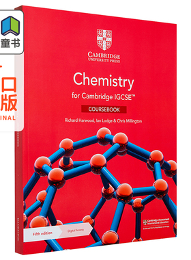 剑桥大学出版 Cambridge IGCSE Chemistry Coursebook 国际预科化学课程课本带电子版 英文原版进口教材