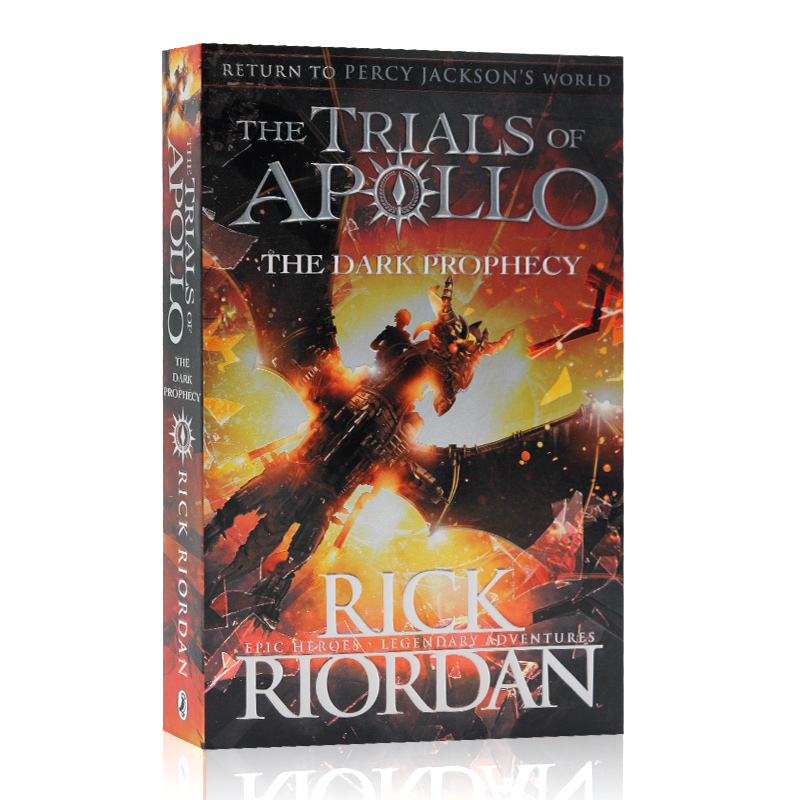 The Trials of Apollo #2 The Dark Prophecy 阿波罗的审判第二卷 黑暗寓言 英文原版小说 Percy Jackson 作者 Rick Riordan
