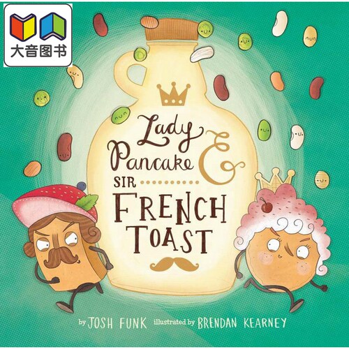 煎饼太太和吐司先生1 Lady Pancake & Sir French Toast 英文原版 儿童绘本 故事图画书 精装绘本 进口儿童读物 大音