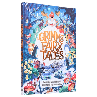 Marta Altes Grimms' Fairy Tales 格林童话 精装 英文原版儿童绘本 童话故事主题 3到6岁 大音
