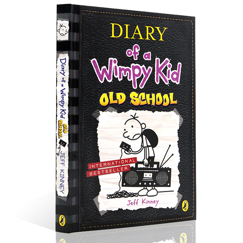 英文原版 diary of a wimpy kid 10 old school 小屁孩日记 哭包日记