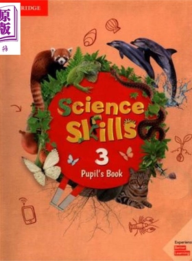 Cambridge Science Skills 3 Pupils Pack 英文原版 剑桥科学技巧3 学生书