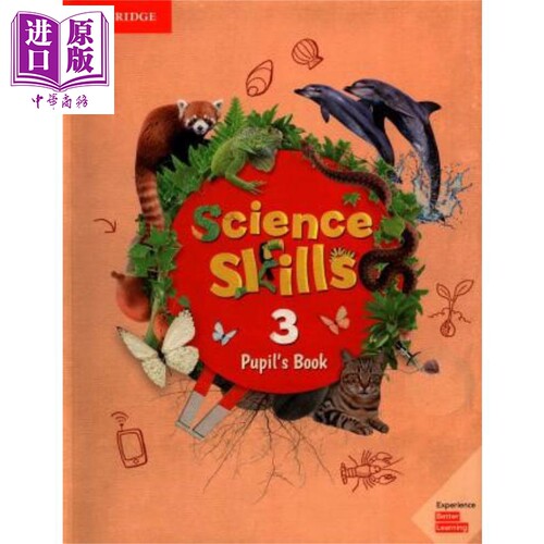 Cambridge Science Skills 3 Pupils Pack 英文原版 剑桥科学技巧3 学生书