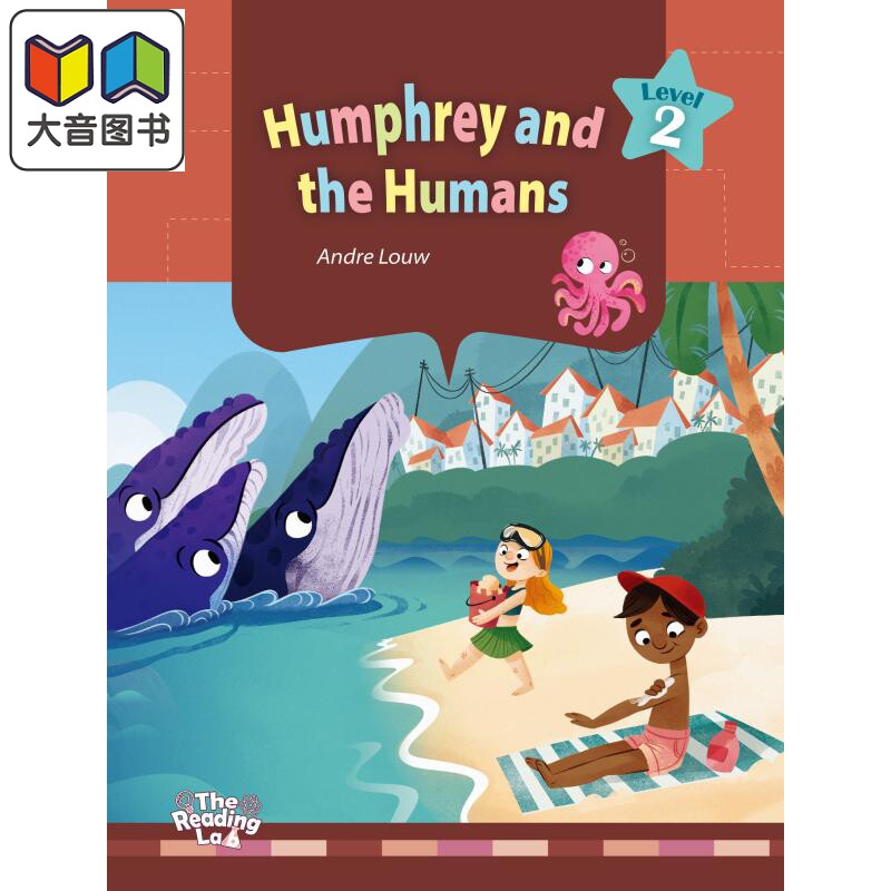敦煌书局少儿英语教辅童书 科普阅读实验室：鲸鱼乐园 The Reading Lab 2: Humphrey and the Humans (with CWS) 大音