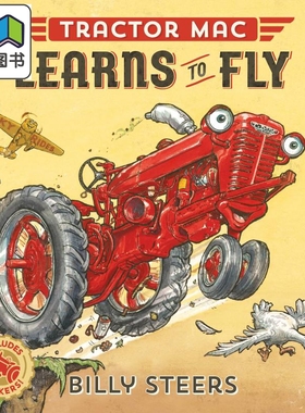 Tractor Mac Learns to Fly Mac 拖拉机麦克学飞行 英文原版 进口图书 儿童绘本 故事图画书 大音
