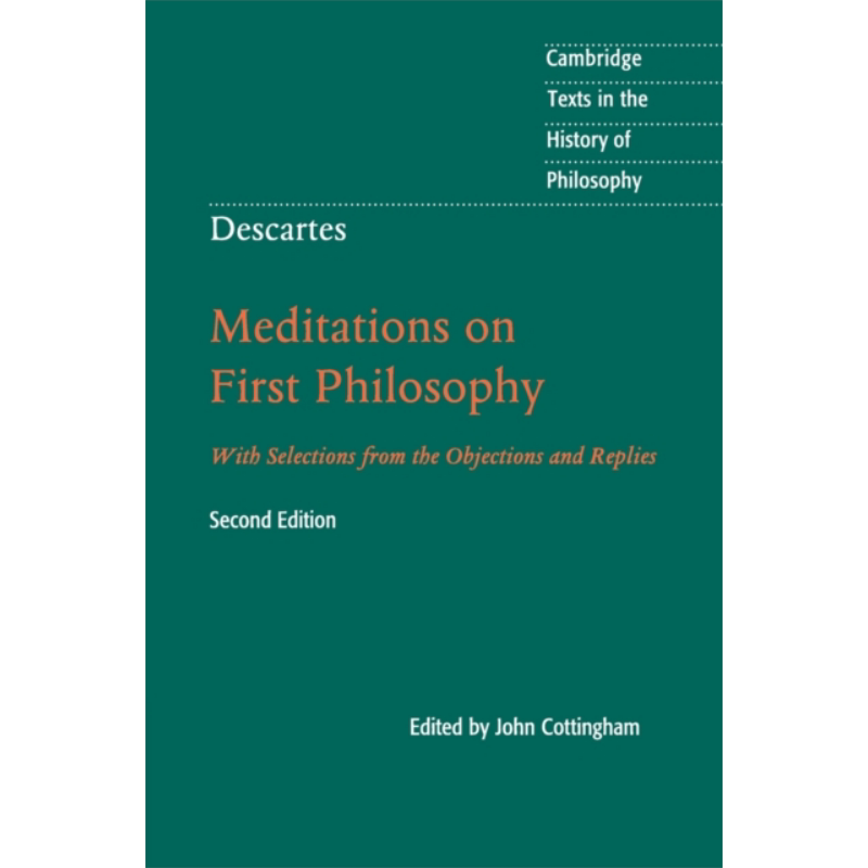 预售 笛卡尔 哲学沉思录 剑桥哲学史经典文本丛书 英文原版John Cottingham Descartes 大音