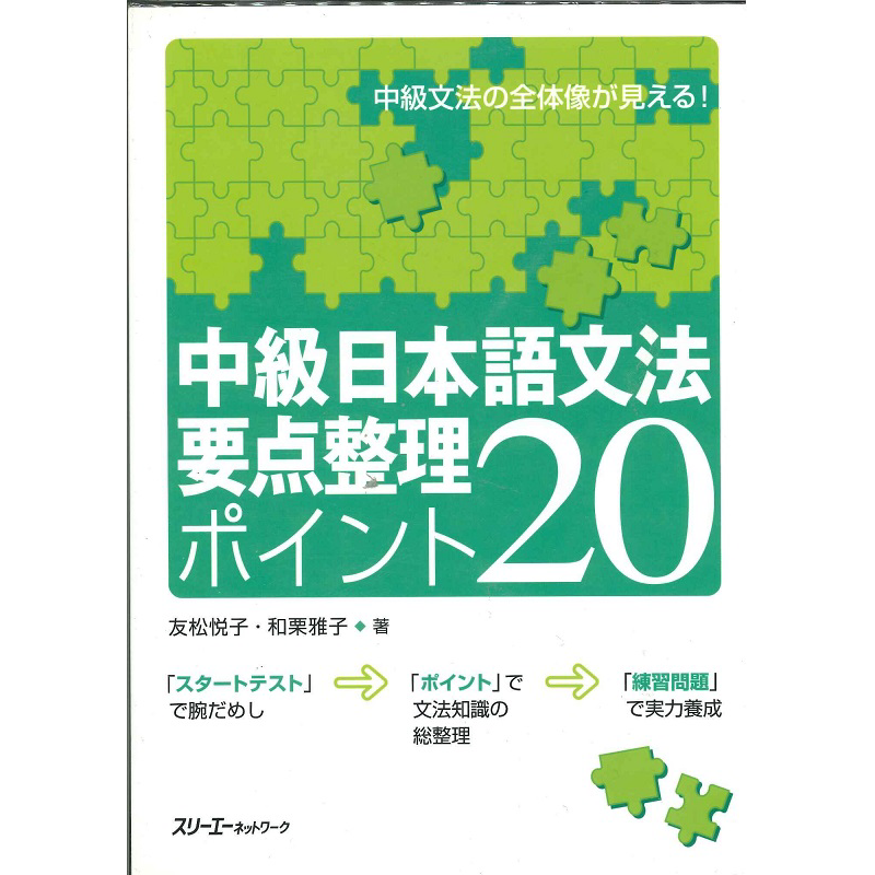中级日语语法要点汇总 POINT 20 日文原版 中級日本語文法要点整理ポイント20