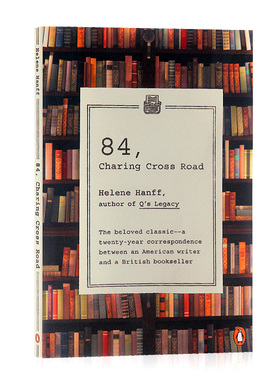 英文原版 查令十字街84号 北京遇上西雅图 84 charing cross road 英文原版 十字路 电影原著小说 海莲汉芙