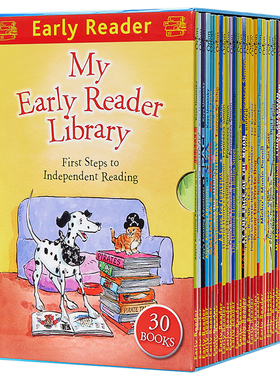 HUK Early Reader Slipcase(30books) 哈榭少儿早期阅读桥梁书30本彩色套装 儿童故事文学套装 英文原版 7-12岁