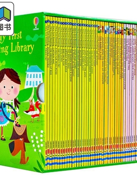 我的第一个图书馆50册 Usborne My First Reading Library英文原版分级经典阅读 初级章节书 尤斯伯恩儿童读物英语绘本故事书