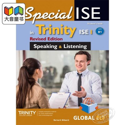 Global ELT Specialise in Trinity ISE I CEFR B1 Self-study 专攻英语综合能力考试口语和听力自学套装