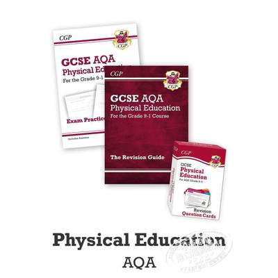 CGP GCSE Catch-Up Essentials AQA Physical Education 体育教育备考复习教辅三册 含答案