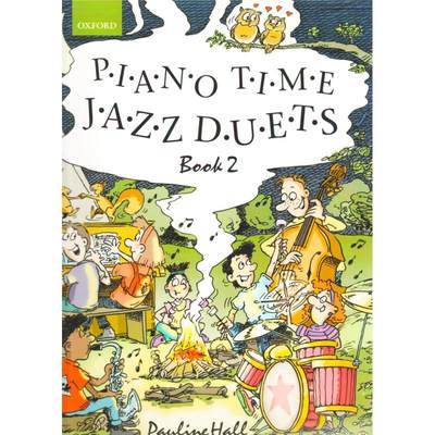 Jazz Duets 爵士二重奏 第2册 Piano Time 系列 牛津钢琴教材 钢琴时间 英国皇家音乐 ABRSM 英皇考级 英文原版 进口工具书