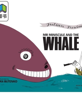 Bohdan Butenko 迷你先生和鲸鱼 Mr Miniscule and the Whale 英文原版 进口图书 儿童绘本 故事图画书 3岁以上