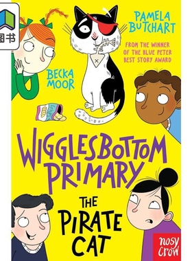 预售 威格尔斯伯勒小学10 海盗猫 Wigglesbottom Primary The Pirate Cat 英文原版 儿童短篇校园故事小说进口小初文学 大音
