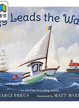 Lily Leads the Way 莉莉来领路 英文原版儿童精品绘本 故事绘本 Margi Preus 6到9岁 大音