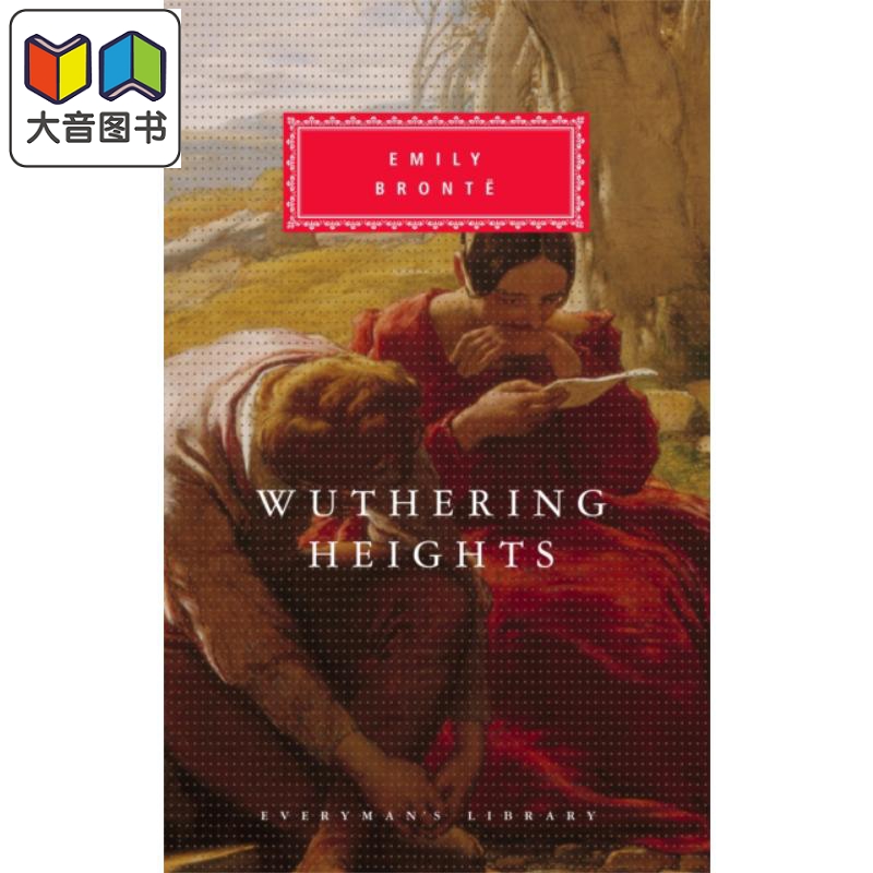 人人文库系列 呼啸山庄 艾米莉勃朗特 Everyman Library Classics Wuthering Heights 英文原版 Emily Bronte 经典文学 大音