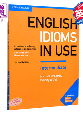 Cambridge English in Use 系列 Idioms Intermediate Book with Answers 剑桥中级英语惯用语配答案 英文原版 自学和课堂用?