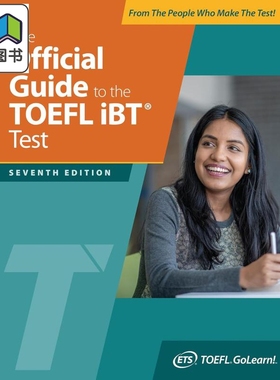 2024年新版官方托福iBT考试指南 第七版The Official Guide to the TOEFL iBT Test, Seventh Edition 大音