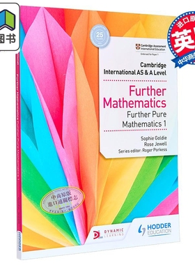 Cambridge International AS & A Level Further Mathematics Further Pure Mathematics 1 剑桥高等数学纯数学1 大音