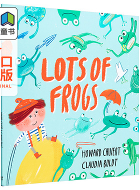 Claudia Boldt 精品绘本系列 Lots of Frogs 青蛙一族 平装 绘本故事 英文原版 少儿儿童幼儿全彩插图英语绘本 3~5岁