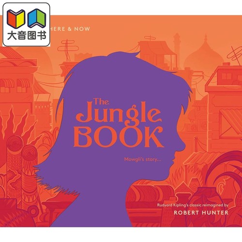 Jungle Book 森林王子 英文原版进口图书 小初文学 插图故事绘本 儿童图画书 经典文学小说读物 5岁以上 大音