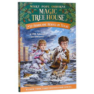 Magic Tree House 30 Hurricane Heroes in Texas 神奇树屋第一季30 儿童初级章节书故事 平装 英文原版小初文学 大音