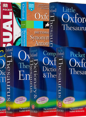 Oxford 袖珍牛津字典系列 Pocket Thesaurus english dictionary 第2版 进口英文原版英语字典 教辅参考书词典工具书