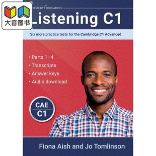 more for Listening Six 剑桥CAE考试 大音 预售 听力提升 practice Cambridge the tests C1等级5套模拟测试 Advanced