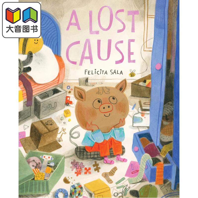 失物大搜寻 Felicita Sala A Lost Cause 英文原版 儿童绘本故事书 一个充满奇思妙想的冒险故事 进口童书 精装 大音