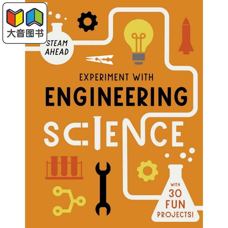 预售 工程实验 在家尝试的有趣项目Experiment with Engineering Fun projects to try at home英文原版科普百科科学知识 大音