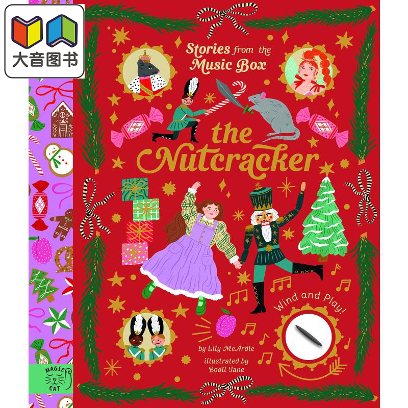 Stories from the Music Box The Nutcracker 音乐盒的故事:胡桃夹子 英文原版 儿童绘本 童话寓言 Lily McArdle 7-12 大音
