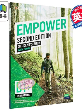 Empower Intermediate B1+ Students Book with eBook 剑桥成人英语赋能 B1+级别 学生书配电子书 大音