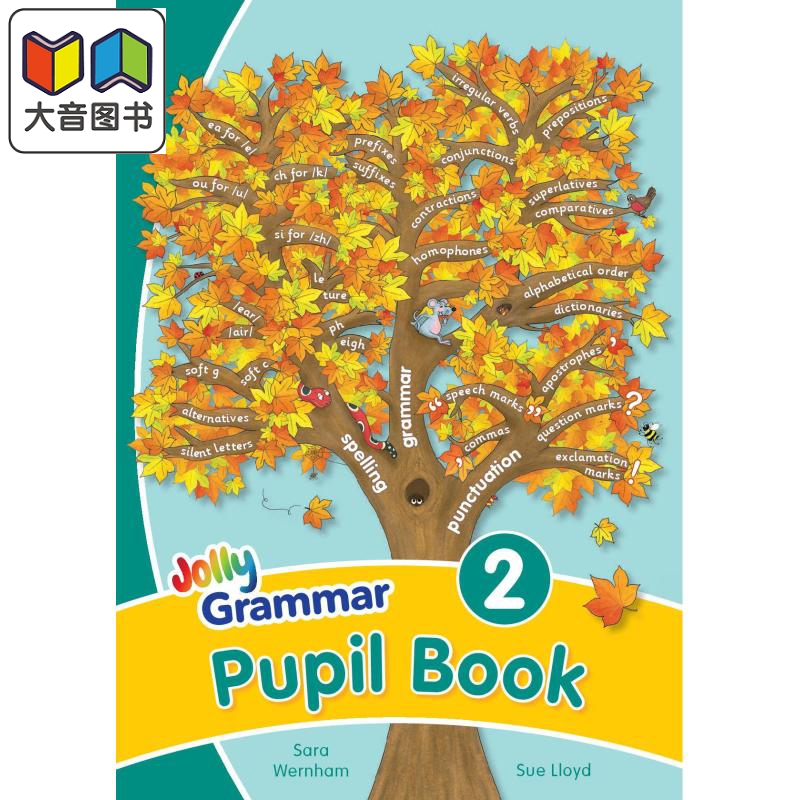 快乐语法2 学生用书 手写体字母 英式英语版 Jolly Grammar 2 Pupil Book In Precursive Letters 英文原版进口 大音