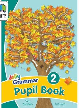 快乐语法2 学生用书 手写体字母 英式英语版 Jolly Grammar 2 Pupil Book In Precursive Letters 英文原版进口 大音