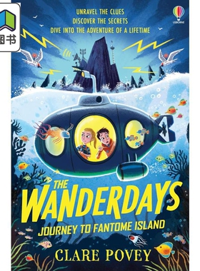 旺德戴一家 幻影岛之旅 The Wanderdays Journey To Fantome Island 英文原版 儿童文学 章节小说故事 小初文学 大音