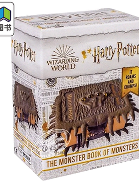 哈利波特 怪物之书 Harry Potter The Monster Book of Monsters It Roams and Chomps 英文原版 Donald Lemke 大音
