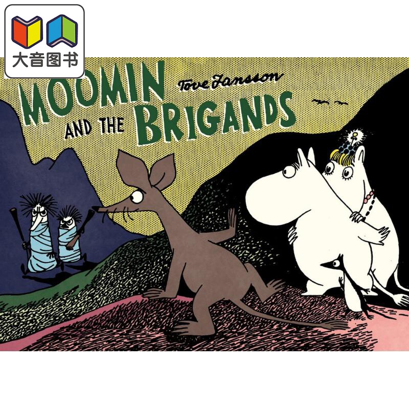 Moomin and the Brigands comic strips 桥梁漫画书 姆明和盗匪 英文原版小初文学 图画故事书 图像小说 大音