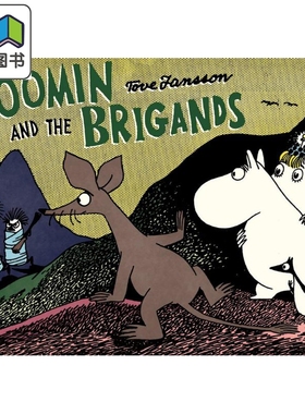 Moomin and the Brigands comic strips 桥梁漫画书 姆明和盗匪 英文原版小初文学 图画故事书 图像小说 大音
