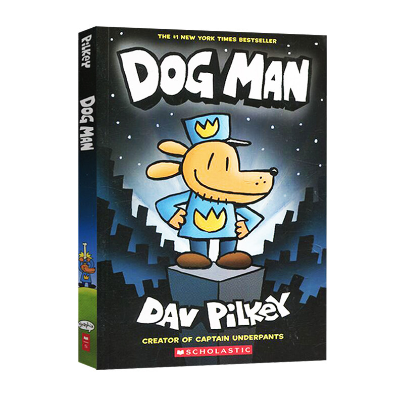 Dog Man 1-10册 平装 英文原版 神探狗狗 狗狗侦探 内裤超人 Captain Underpants 同作者 Dav Pilkey 冒险全彩章节桥梁书绘本怎么看?