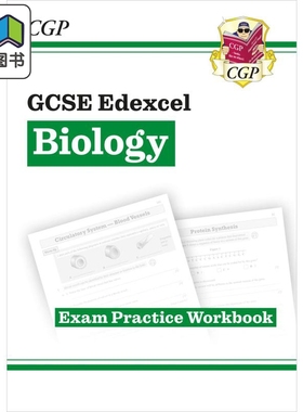 英国CGP New GCSE Biology Edexcel Exam Practice Workbook (answers sold separately) 大音