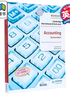 Cambridge International AS and A Level Accounting Second Edition 剑桥国际AS Alevel会计学学生用书 第2版 大音