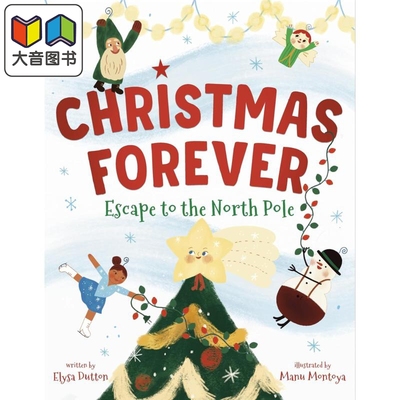 北极圈的圣诞英文原版绘本
