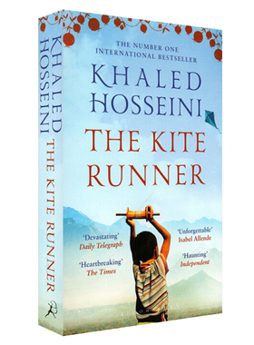 追风筝的人 英文原版 The Kite Runner 同名电影话剧小说 灿烂千阳群山回唱作者 卡勒德 胡赛尼 当代文学小说 Khaled Hossein
