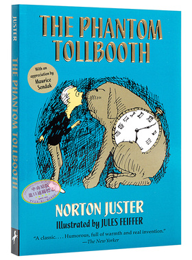 神奇的收费亭英文原版 The Phantom Tollbooth Norton Juster 幻象天堂儿童文学 小初文学 获奖小说 大音