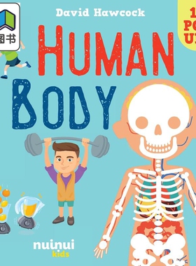 立体书 人体 10 Pop Ups Human Body 英文原版 儿童立体科普绘本 进口童书 精装 精美彩色插图 10个立体弹出页面 大音