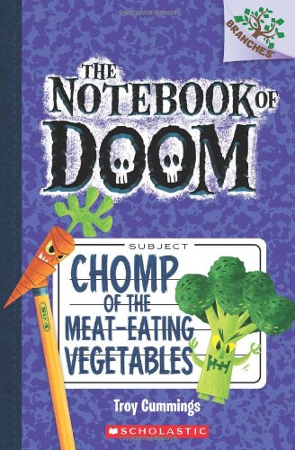 Notebook of Doom 4 Chomp Of Vegetables 学乐大树系列 毁灭笔记4 英文原版 儿童小初文学 桥梁章节书 大音