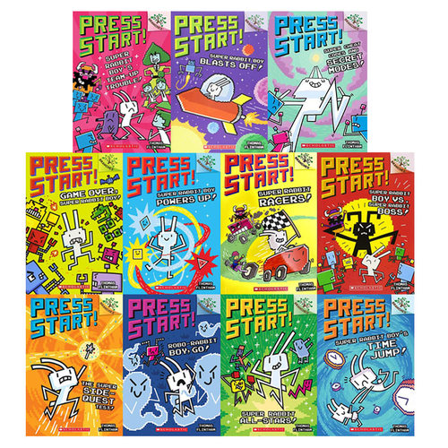 PRESSSTART方块兔英文原版