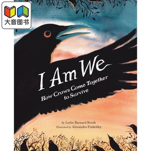 How Together 儿童读物 大音 乌鸦如何团结起来生存 动物故事绘本 Crows Survive Come 进口童书 英文原版